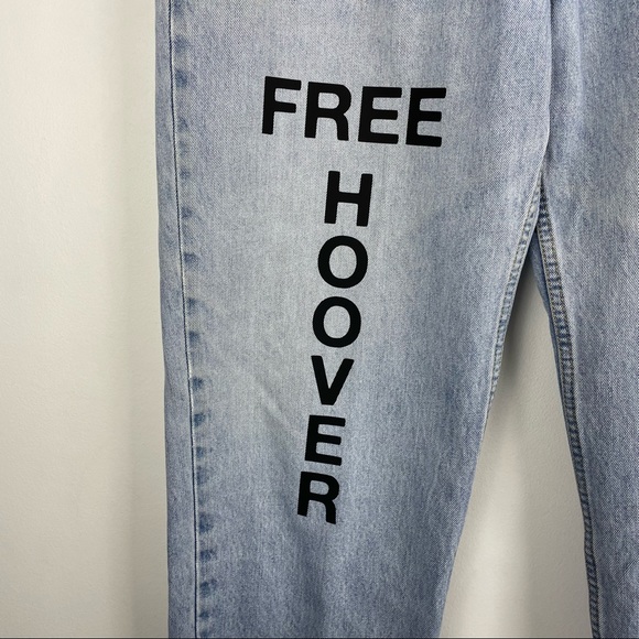 FREE HOOVER VINTAGE REPURPOSED LEVI’S JEANS - Picture 2 of 6